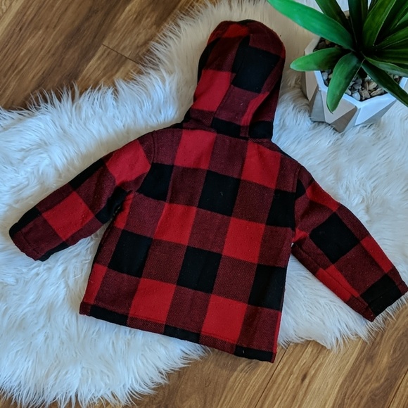 Joe Fresh Buffalo Check Winter Jacket - Picture 3 of 4
